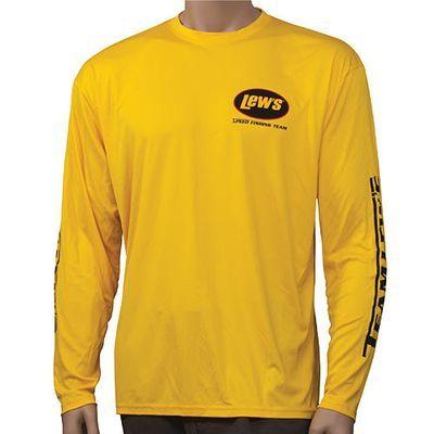 Lew's Logo - NPS Fishing - Lew's Long - Sleeve Mircofiber Shirt