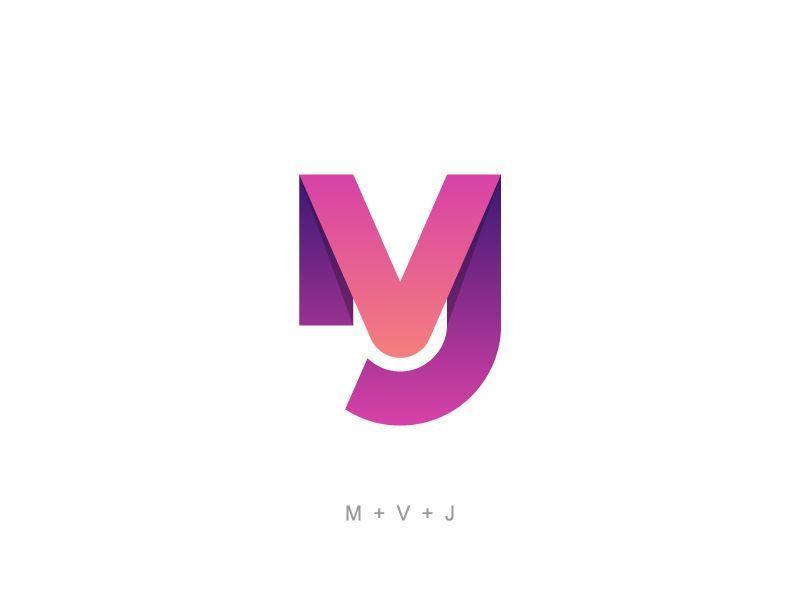 Positive Logo - MVJ by Logo Positive #Design Popular #Dribbble #shots | branding ...