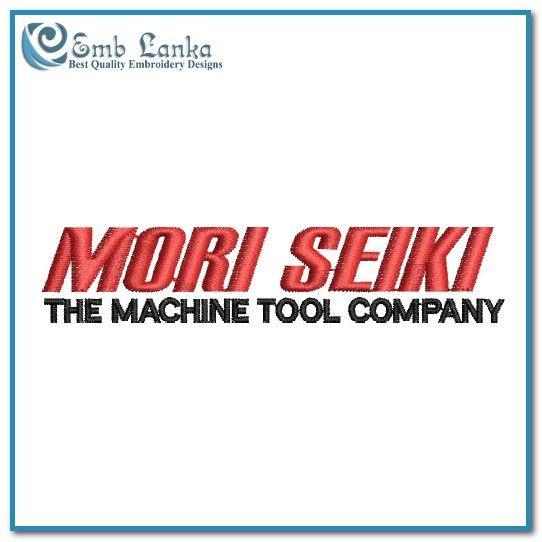 Mori-Seiki Logo - Mori Seiki Logo Embroidery Design | Emblanka.com