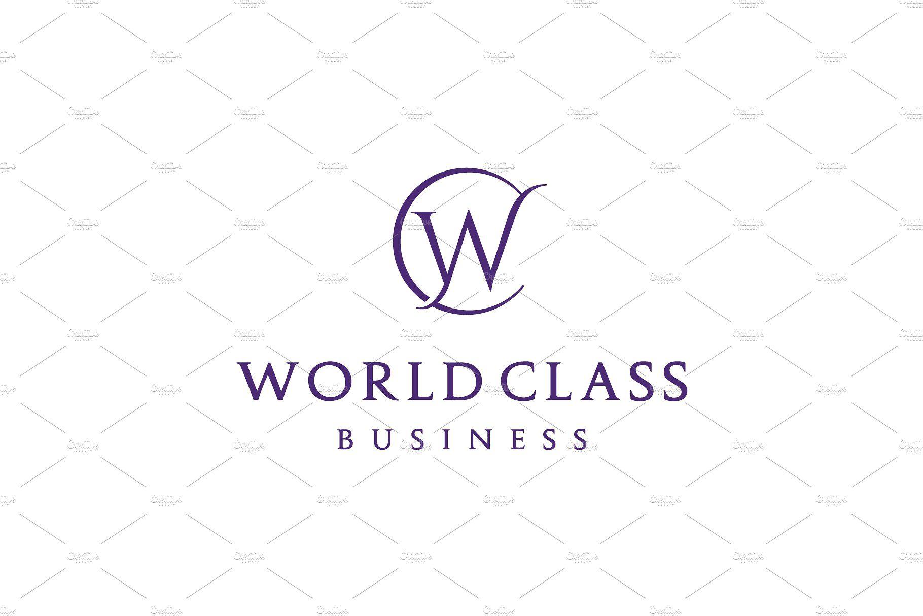 WC Logo - Beauty Elegant Initial CW WC logo Logo Templates Creative Market