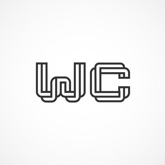 WC Logo - Initial Letter WC Logo Template Template for Free Download on Pngtree