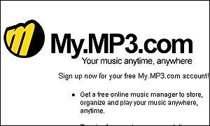 Mp3.com Logo - BBC News. NEW MEDIA. MP3.com bought for $372m
