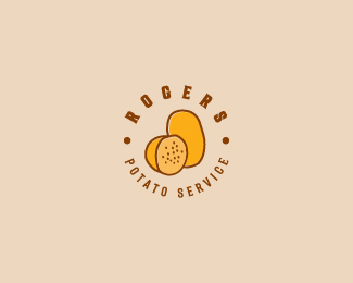 Potato Logo - Logopond - Logo, Brand & Identity Inspiration (Rogers Potato Service)