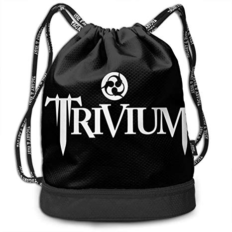 Trivium Logo - Amazon.com: HFTIDBC Trivium Logo String Bag Cinch Sack: Sports ...