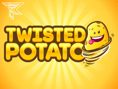 Potato Logo - Twisted Potato by Rockdoodle | Dribbble | Dribbble