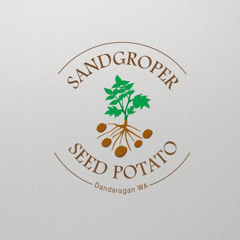 Potato Logo - Sandgroper Seed Potato | 123create | Graphic and Website Design ...