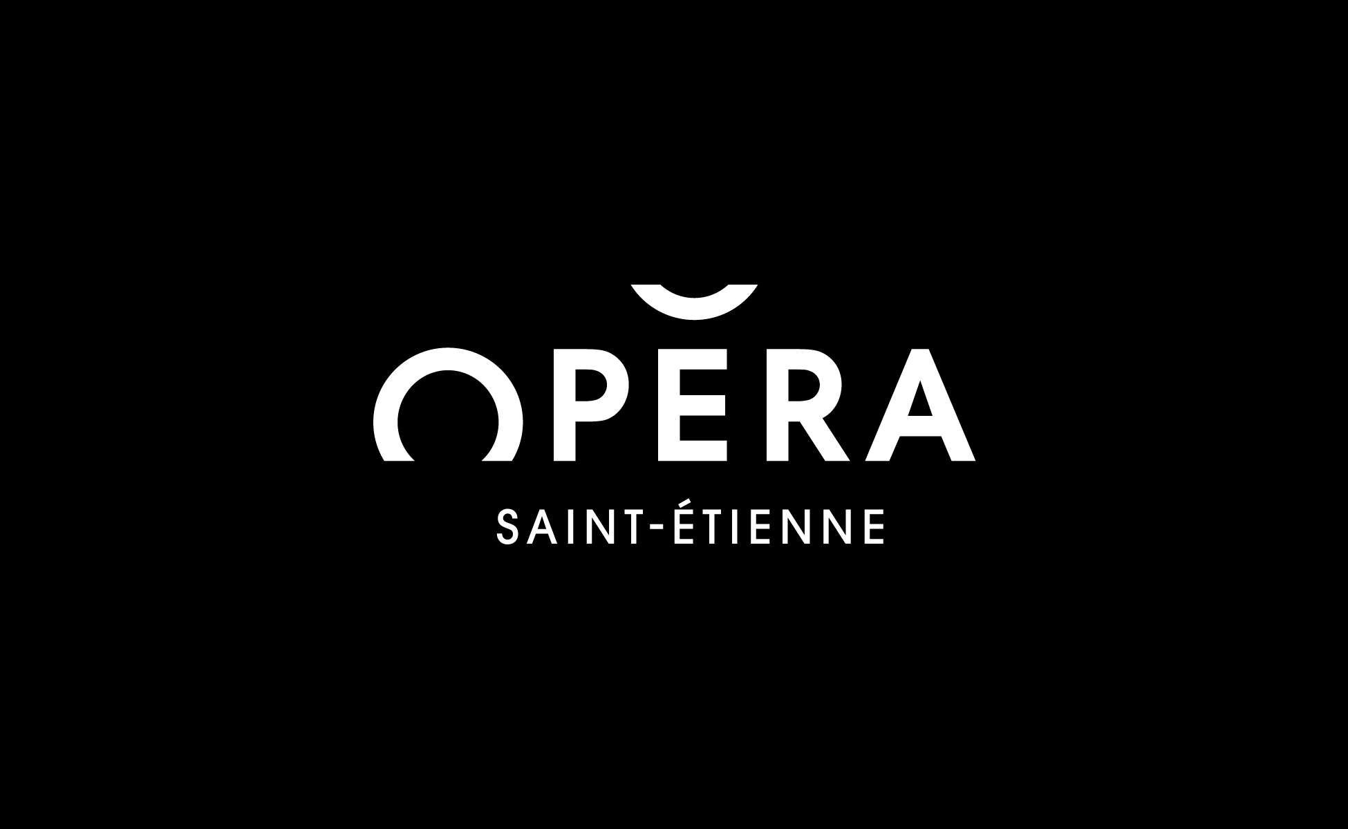 Opera House Logo - New branding of the Saint-Étienne Opera House