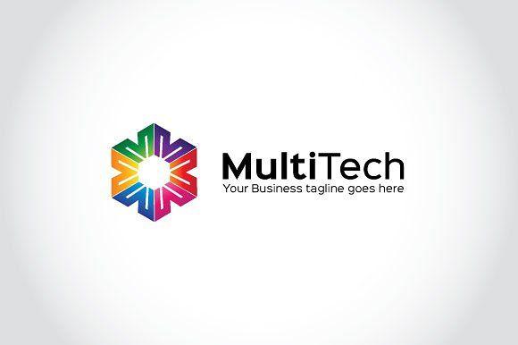 Multitech Logo - Multi Tech Logo Template ~ Logo Templates ~ Creative Market