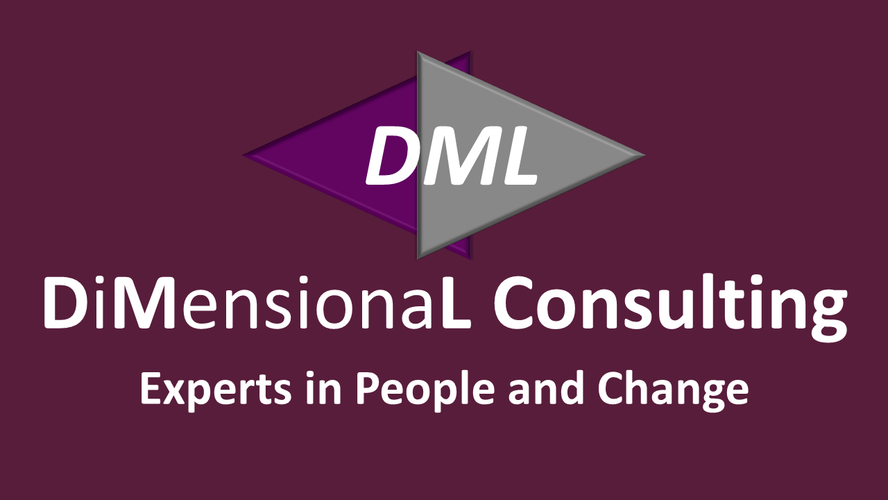 Full Logo - DiMensionaL Full Logo with Purple Background