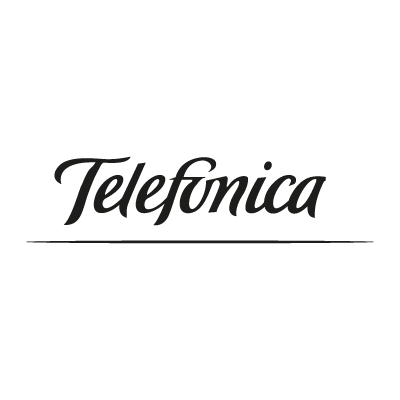 Telefonica Logo - Telefonica black vector logo download free