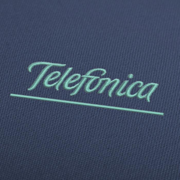 Telefonica Logo - Telefónica logo embroidery design