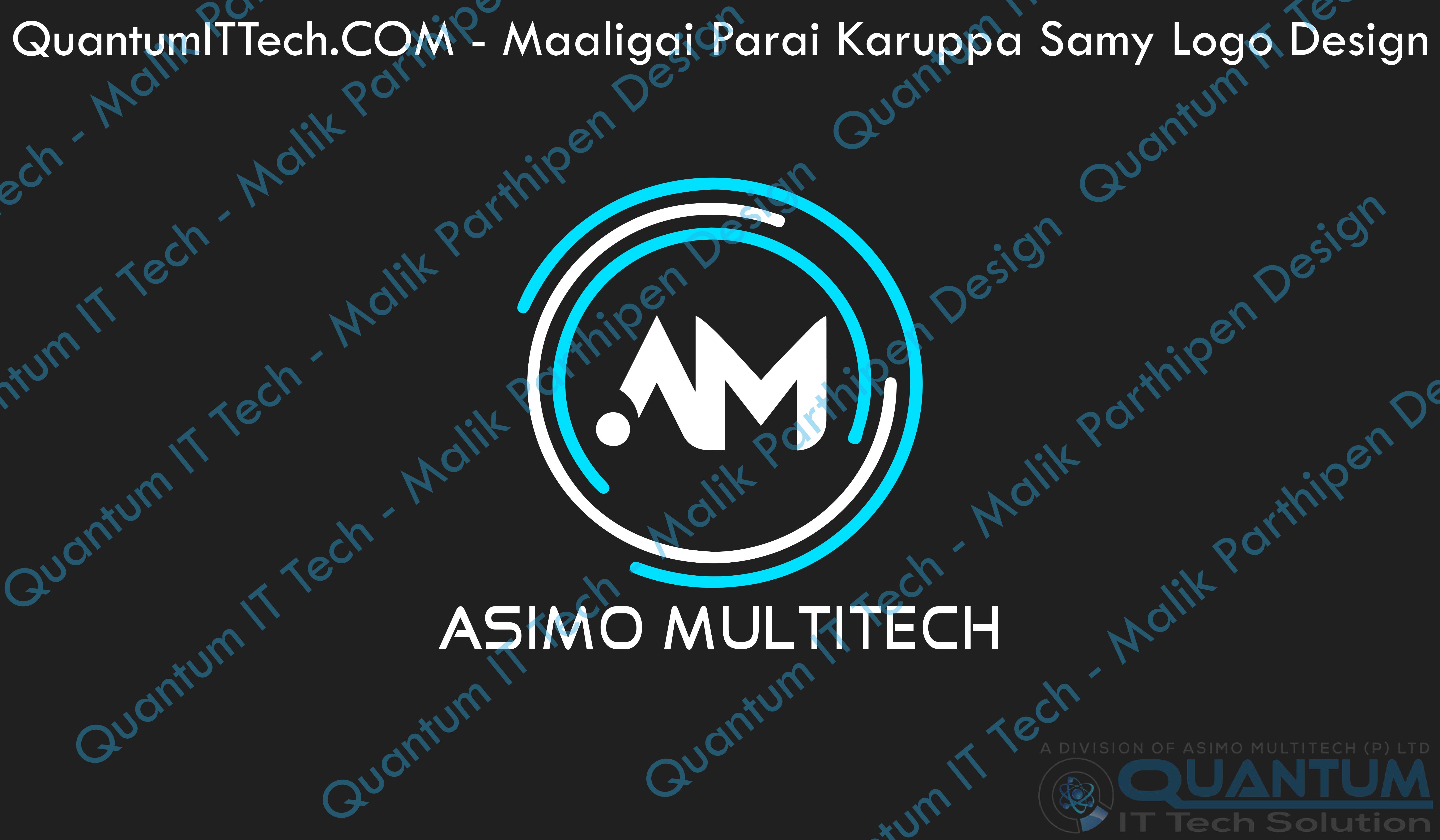 Multitech Logo - Asimo MultiTech – Logo Design – Quantum IT Tech Solution