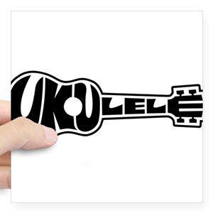 Ukulele Logo - Ukulele Gifts - CafePress