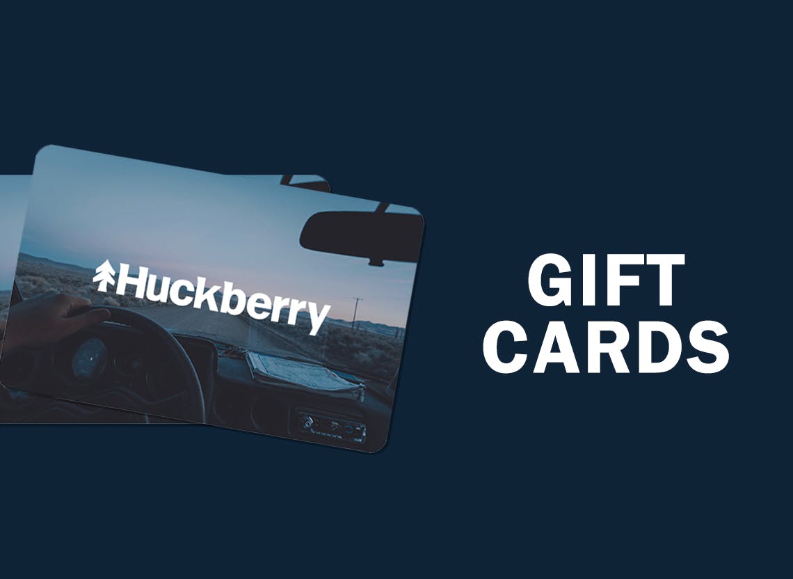 Huckberry Logo - Gift Cards | Huckberry