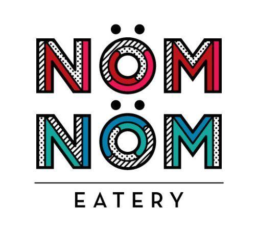 Nom Logo - Logo Nom Nom Eatery Of Nom Nom Eatery, Bandung