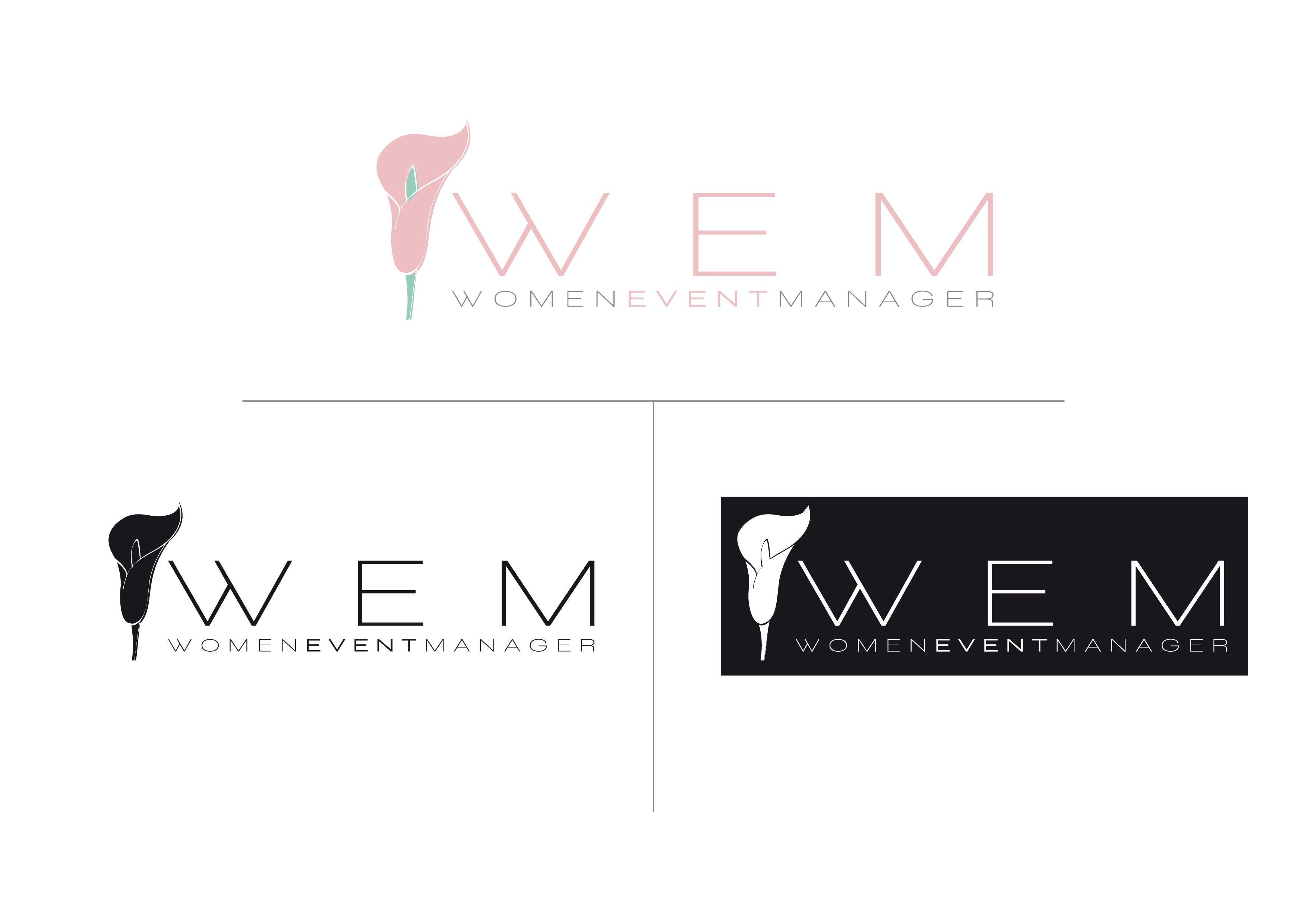 Wem Logo - WEM • WOMAN EVENT MANAGER. Proposte logo. MY WORK. LOGO DESIGN