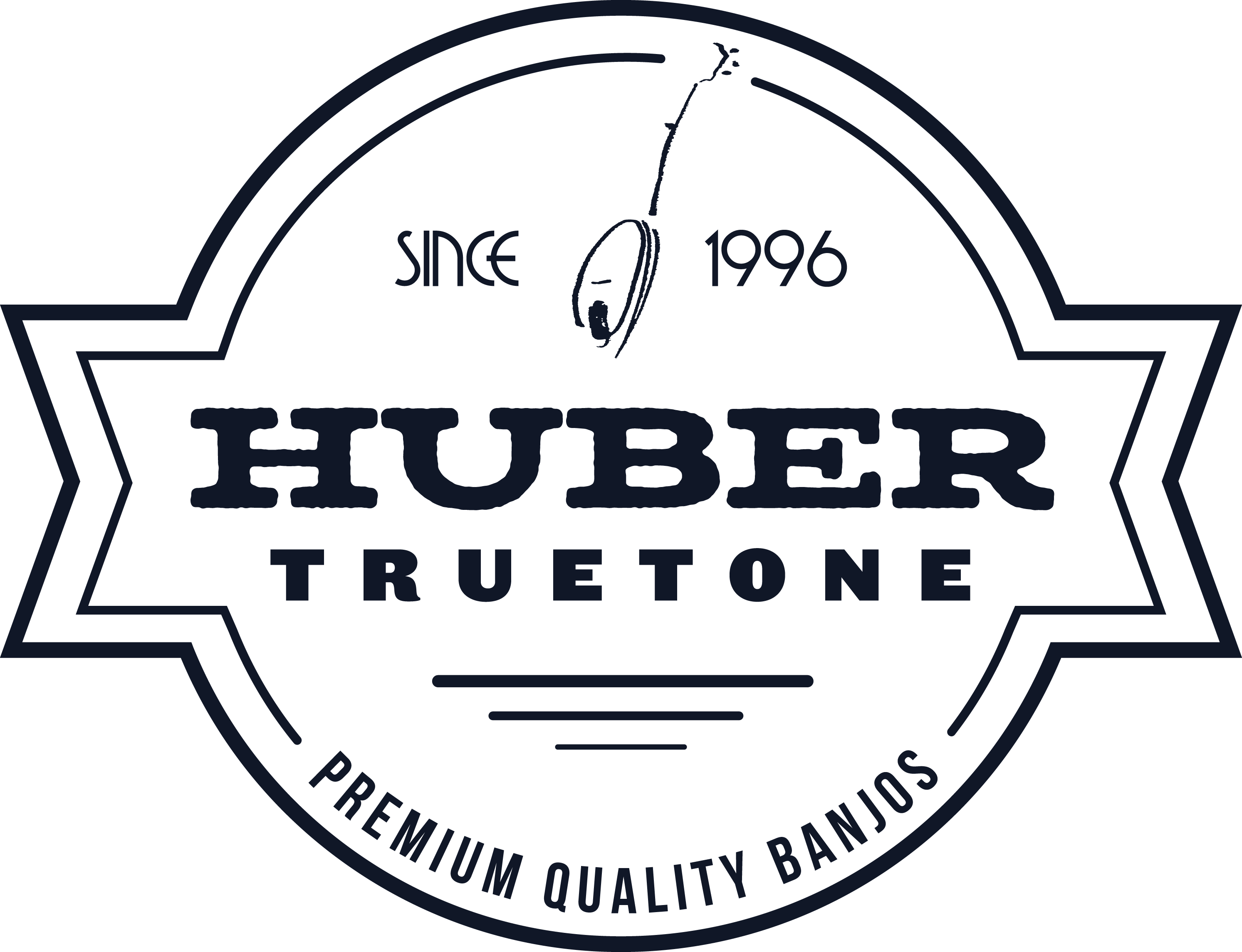 Huber Logo - Huber Banjos. Prewar Gibson Banjos