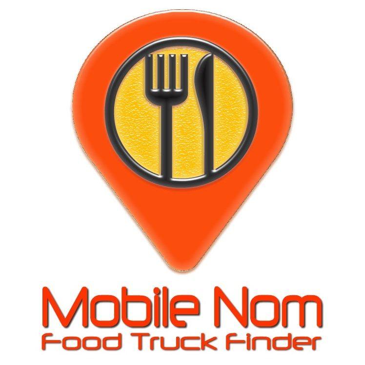 Nom Logo - Mobile Nom - Food Truck Finder