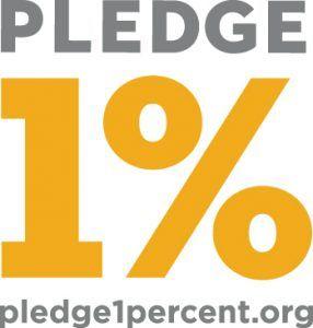 Pledge Logo - Logos & Badges 1%