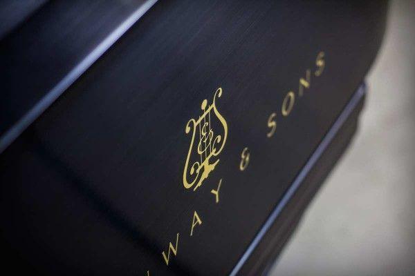 Steinway Logo - The #Steinway & Sons #logo on the side of a Model D Concert Grand ...