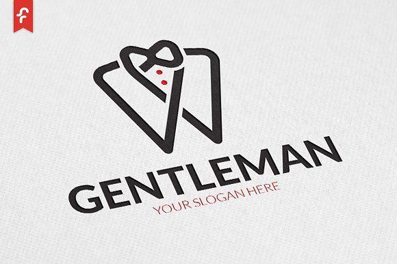 Gentleman Logo - Gentleman Logo ~ Logo Templates ~ Creative Market