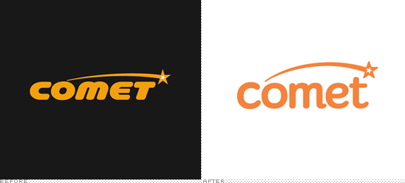 Comets Logo - Brand New: Comet Shoots for the Sky