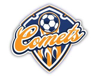 Comets Logo - Comets Football Designed