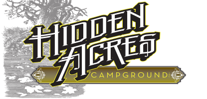 Campground Logo - Hidden Acres Campground