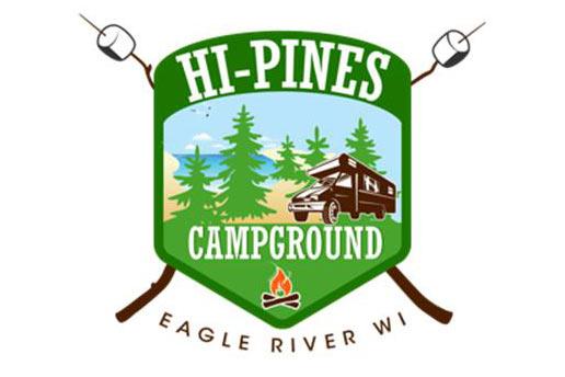 Campground Logo - Hi Pines Eagle River Campground River Area Chamber Of Commerce