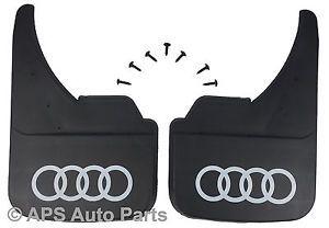 A8 Logo - Universal Car Mudflaps Front Rear Audi Logo A8 Q3 Q5 Q7 Quattro ...