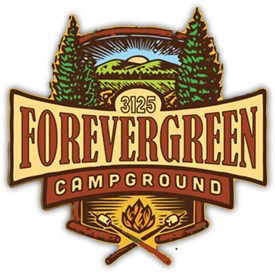 Campground Logo - Forever Green Country Campground