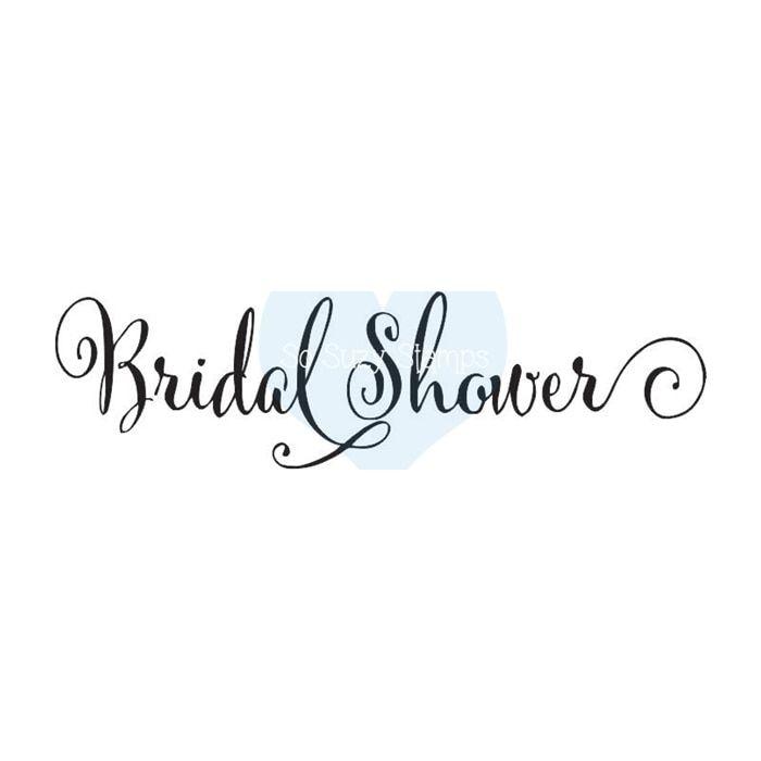 Shower Logo - Bridal Shower - So Suzy Stamps