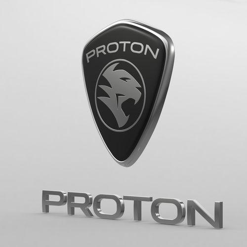 Proton Logo - 3D proton logo | CGTrader