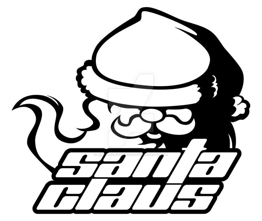 Claus Logo - Santa Claus Spoof Logo