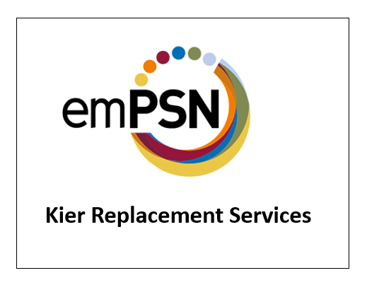 Kier Logo - Kier Replacement Services - emPSN