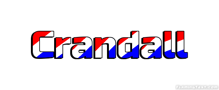 Crandall Logo - United States of America Logo | Free Logo Design Tool from Flaming Text