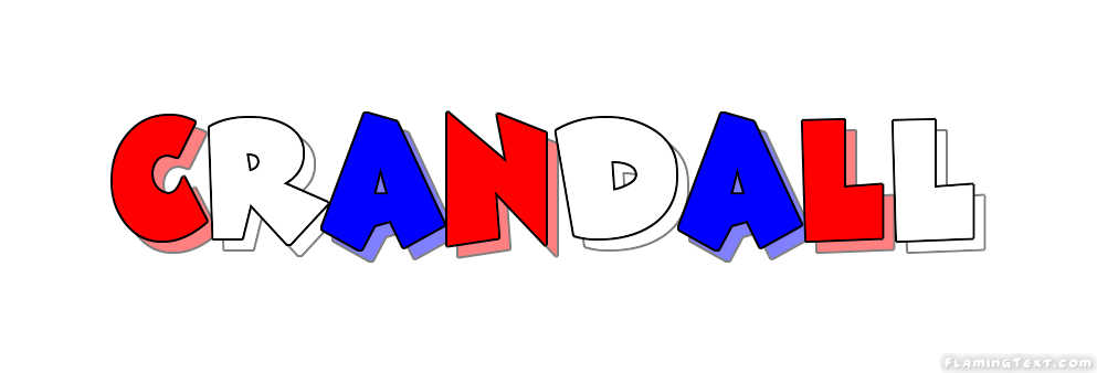 Crandall Logo - United States of America Logo. Free Logo Design Tool from Flaming Text