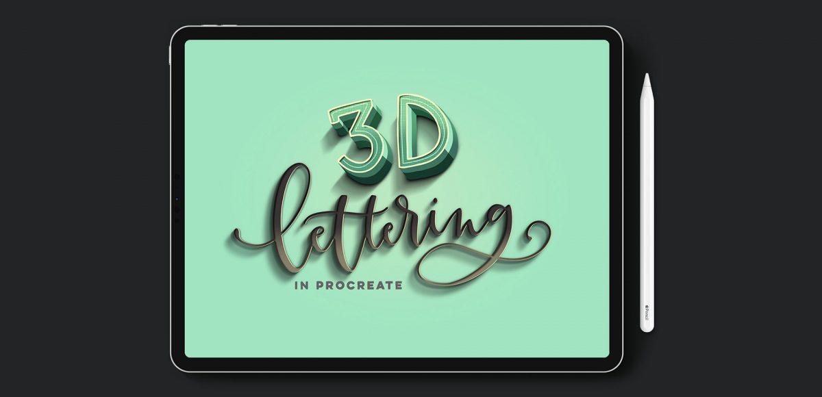 Procreate Logo - New Course! 3D Lettering in Procreate - Every-Tuesday