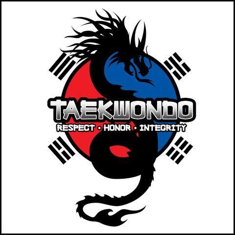 Taekwondo Logo - Spirit Dragon - Taekwondo T-Shirt - Balance • FREE SHIPPING! YSST424 ...