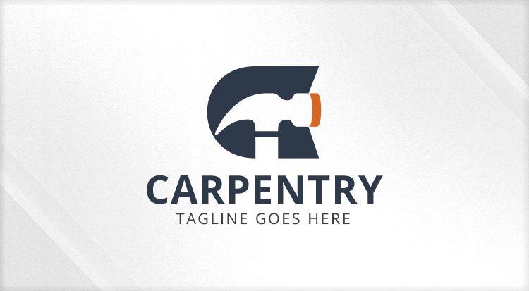Hammer Logo - Carpentry - Letter C and Hammer Logo - Logos & Graphics