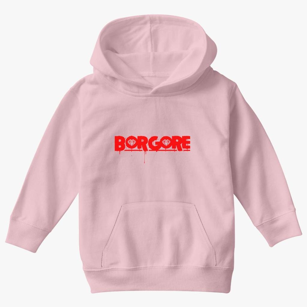 Borgore Logo - Borgore Logo Bloody Kids Hoodie