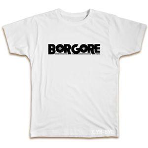 Borgore Logo - Borgore DJ Techno Logo T-Shirt Black & White Avl. | eBay