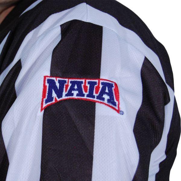 NAIA Logo - Stripe SS Shirt W/ NAIA Logo