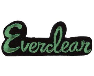 Everclear Logo - SCRIPT LOGO BY EVERCLEAR, Script Logo, Everclear, Patches