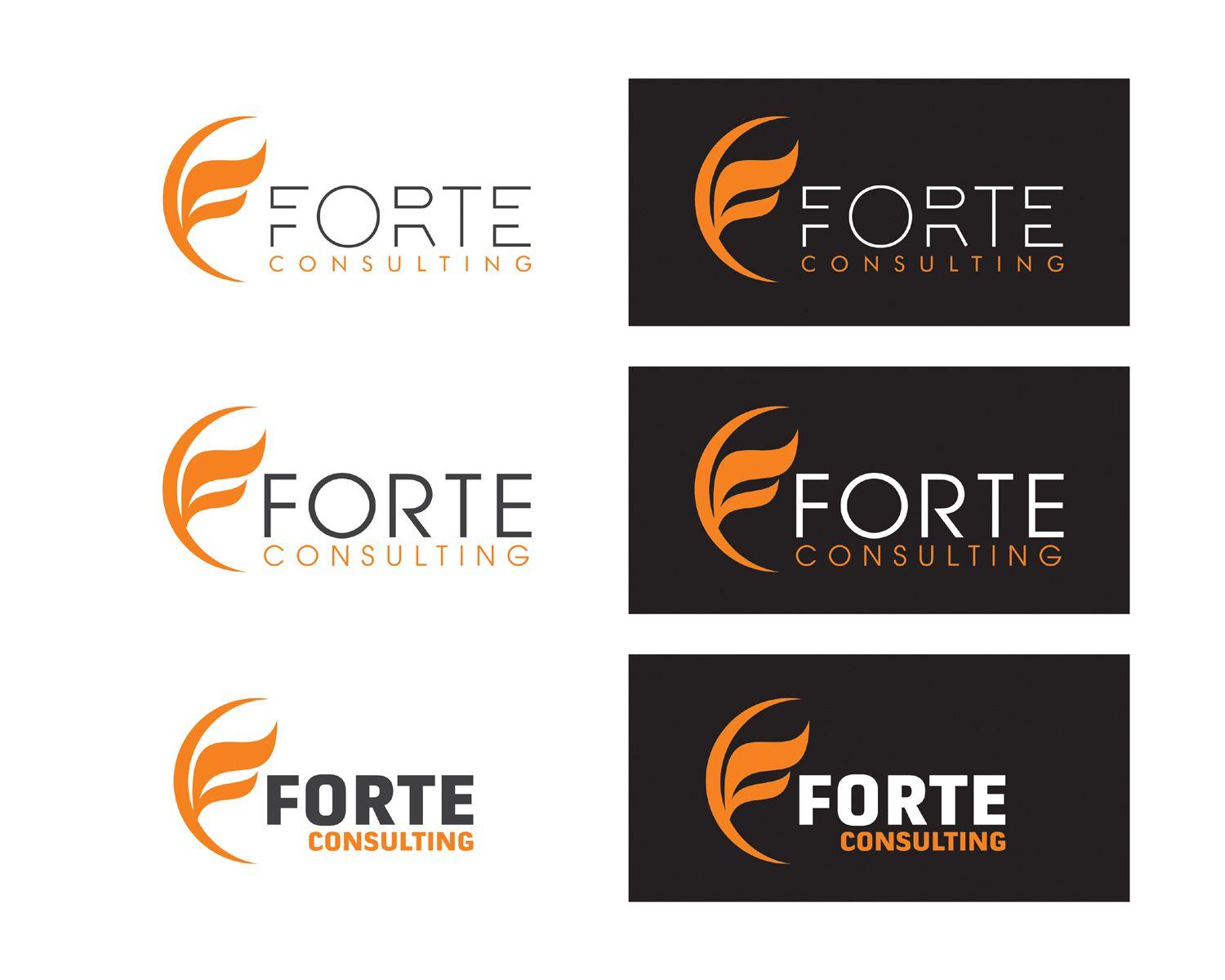Forte Logo - Bold, Modern, Consulting Logo Design for Forte Consulting by ...