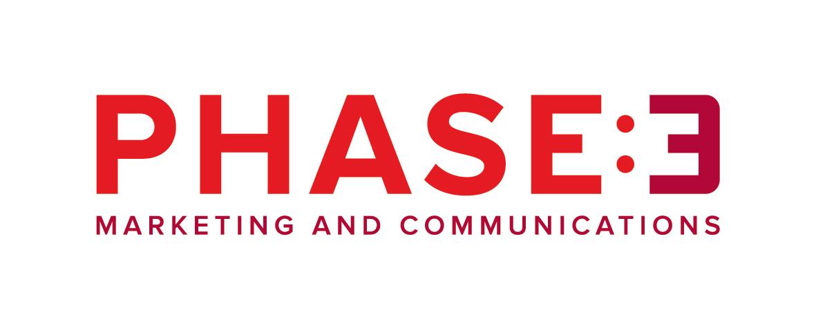 Phase Logo - Phase 3: Marketing, Branding, Digital, Print, & PR Agency
