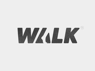 Walking Logo - WALK Logo | Logo | Logo design, Logos, Logo design inspiration