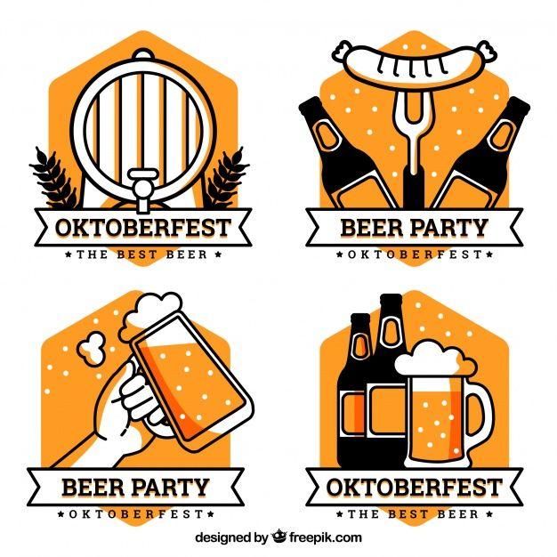 Oktoberfest Logo - Oktoberfest logo collection Vector