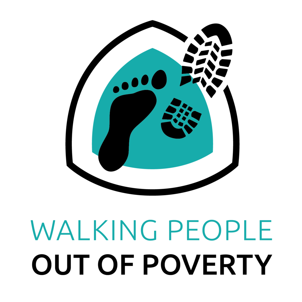Walking Logo - About The Logo — Walking People Out of Poverty