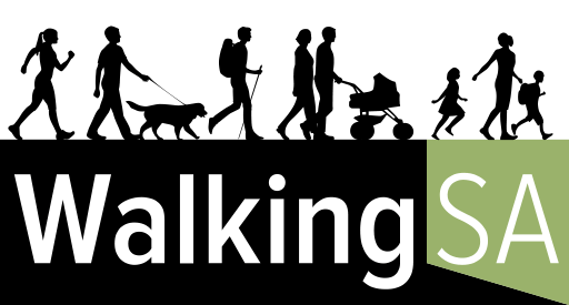 Walking Logo - Walking SA. Find a Place to Walk or a Hiking Club